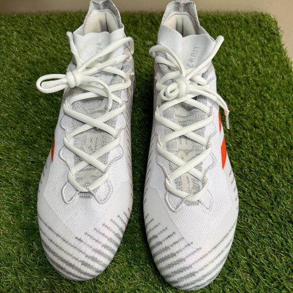 Adidas Freak Ultra Primeknit Boost Football Cleats FX1300 White Orange Men\'s 14 main image 2